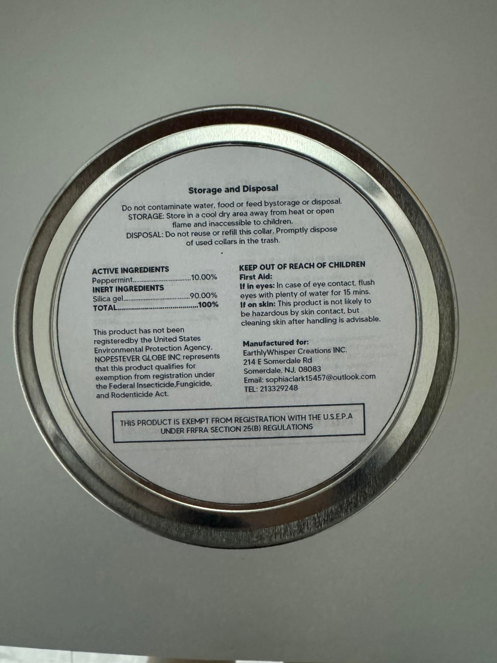 NJKPUYT long-lasting 6-8 month protection from fleas and ticks.