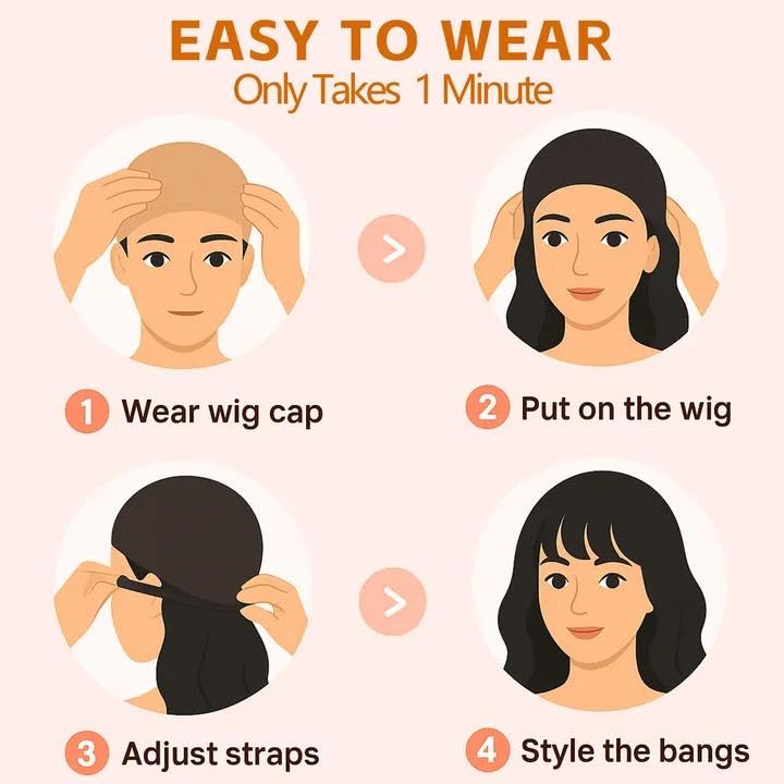 Nnzes party-ready wig offers natural look for celebrations