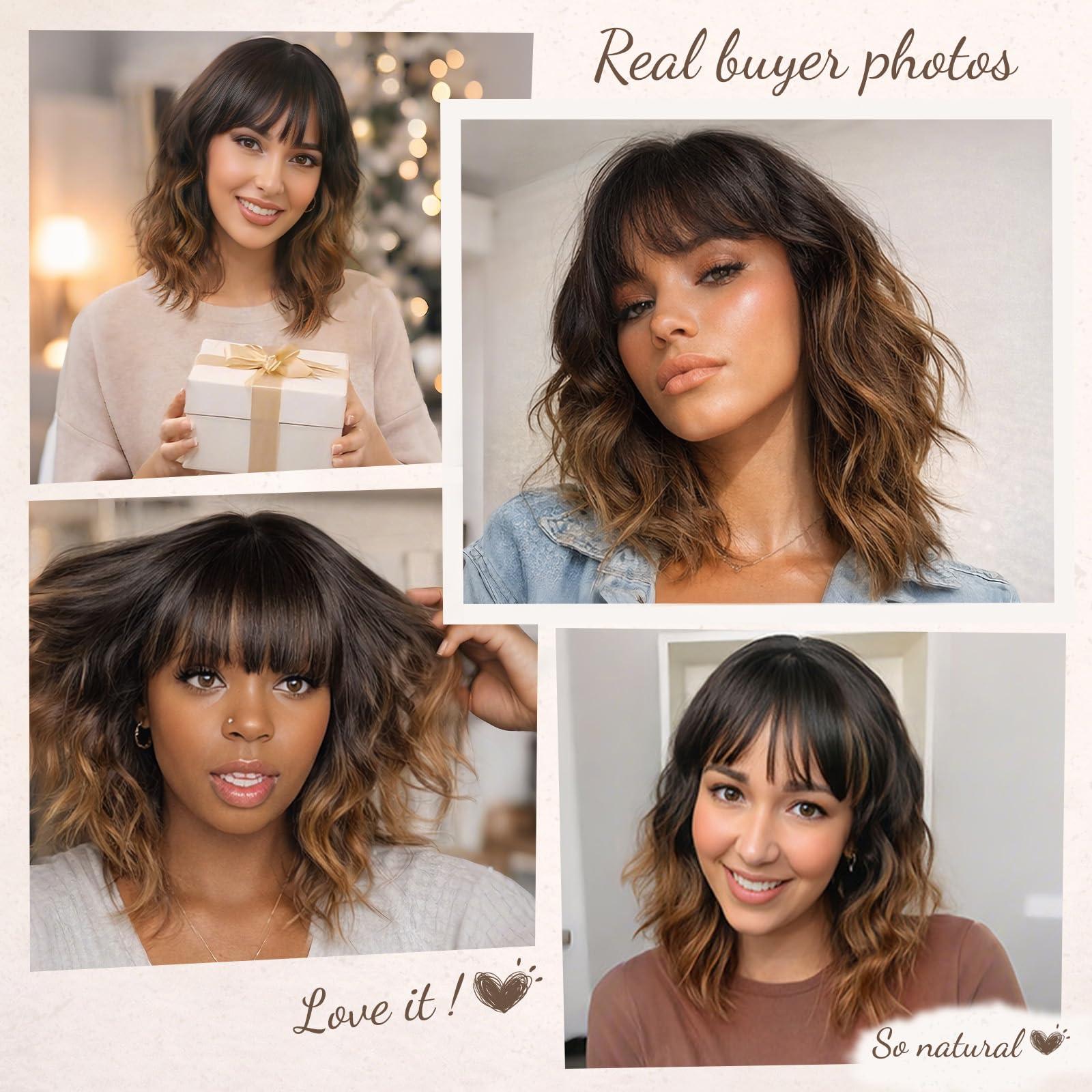 Nnzes soft cap wig with clips ensures secure fit