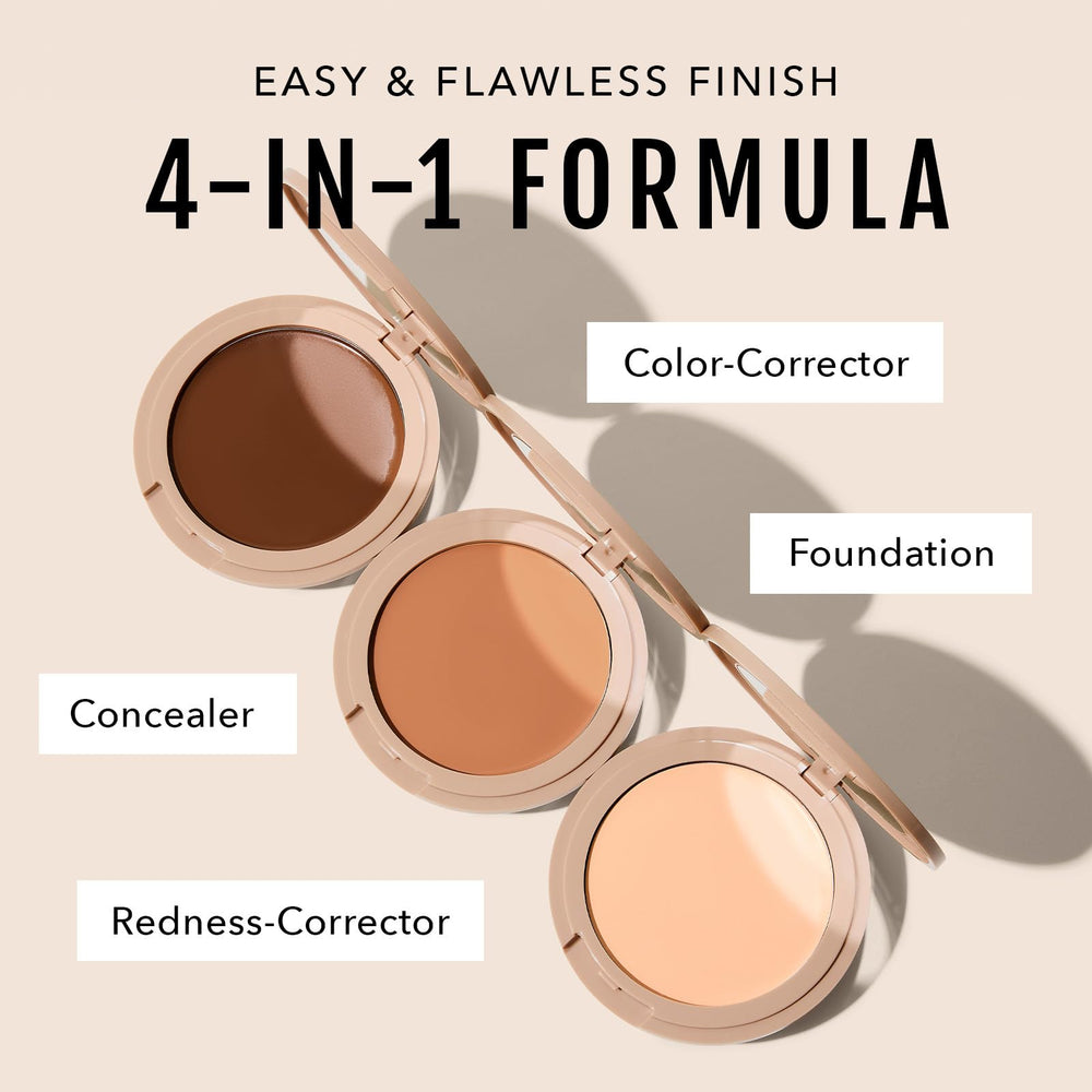 No Makeup Makeup FlexShade technology swatch demonstrates adaptive shade match.