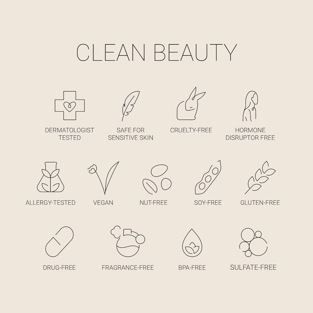 No Makeup Makeup vegan and cruelty-free badge on packaging.