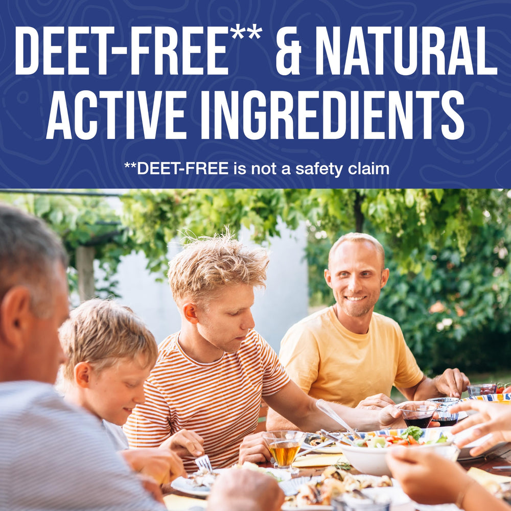 No Natz applying to skin for comfortable outdoor use