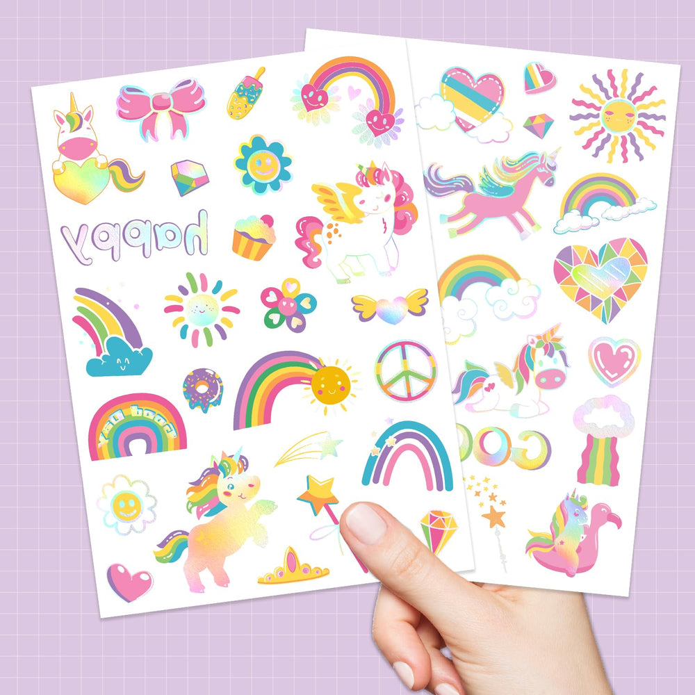 NO RAGRETS diverse designs include hearts and suns for creativity.