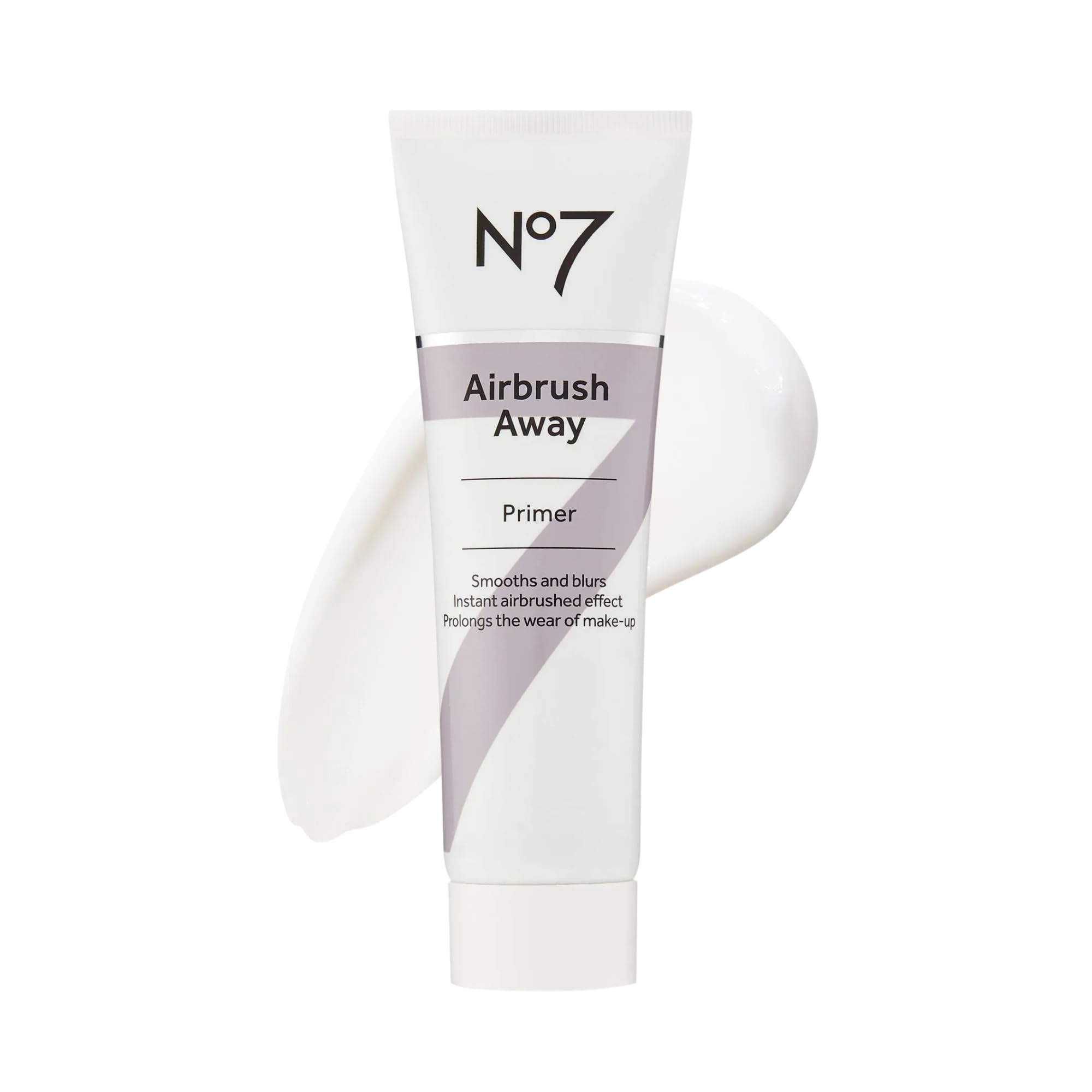 No7 Airbrush Away primer bottle ready to smooth skin for makeup