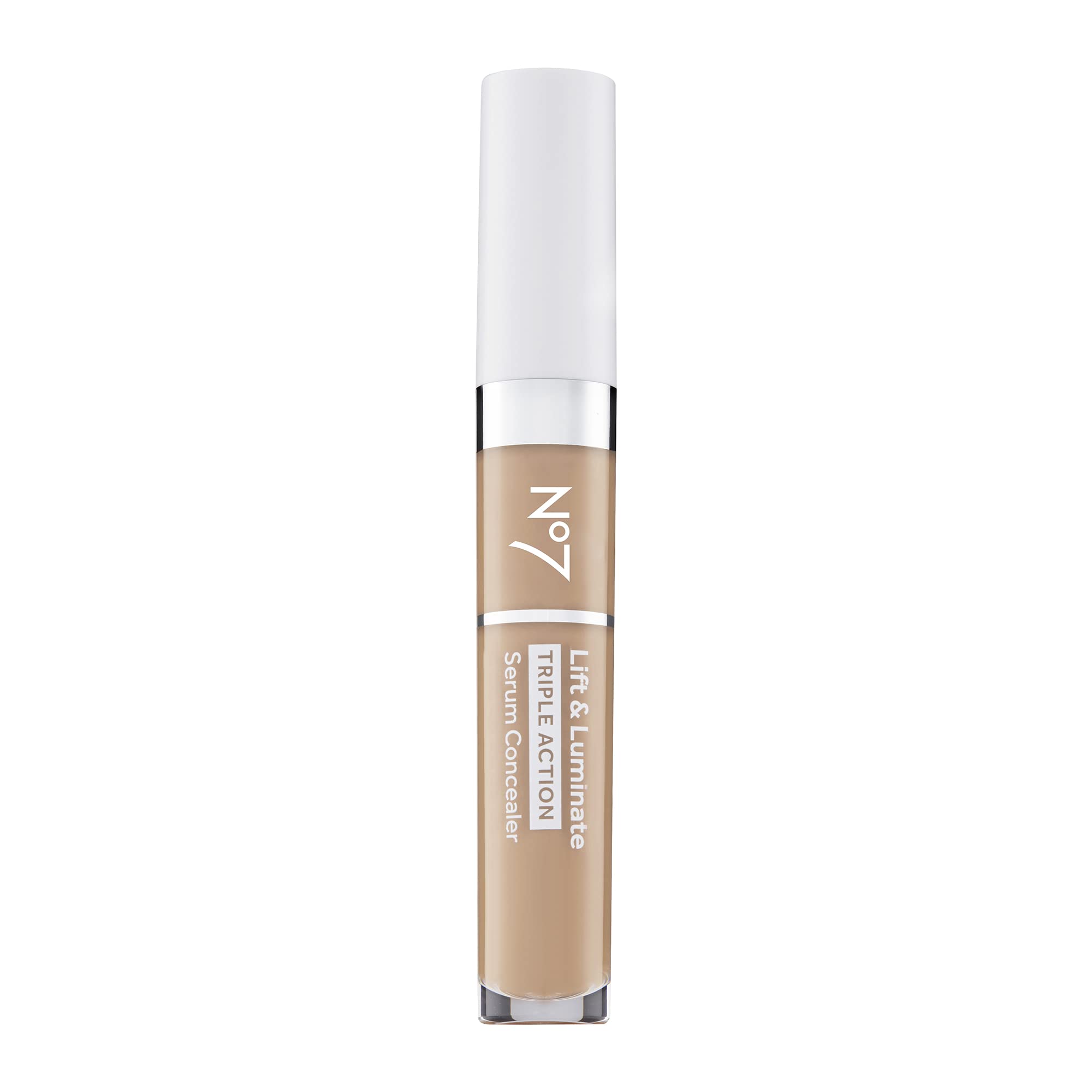 No7 Lift & Luminate concealer bottle with brightening blemish coverage.