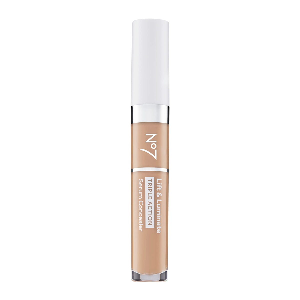 No7 Lift & Luminate concealer bottle with brightening blemish coverage.