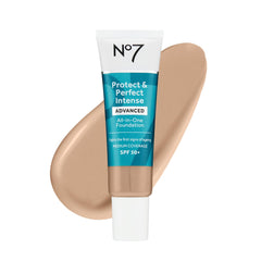 No7 Protect & Perfect Cool Ivory bottle shows smooth, buildable coverage.