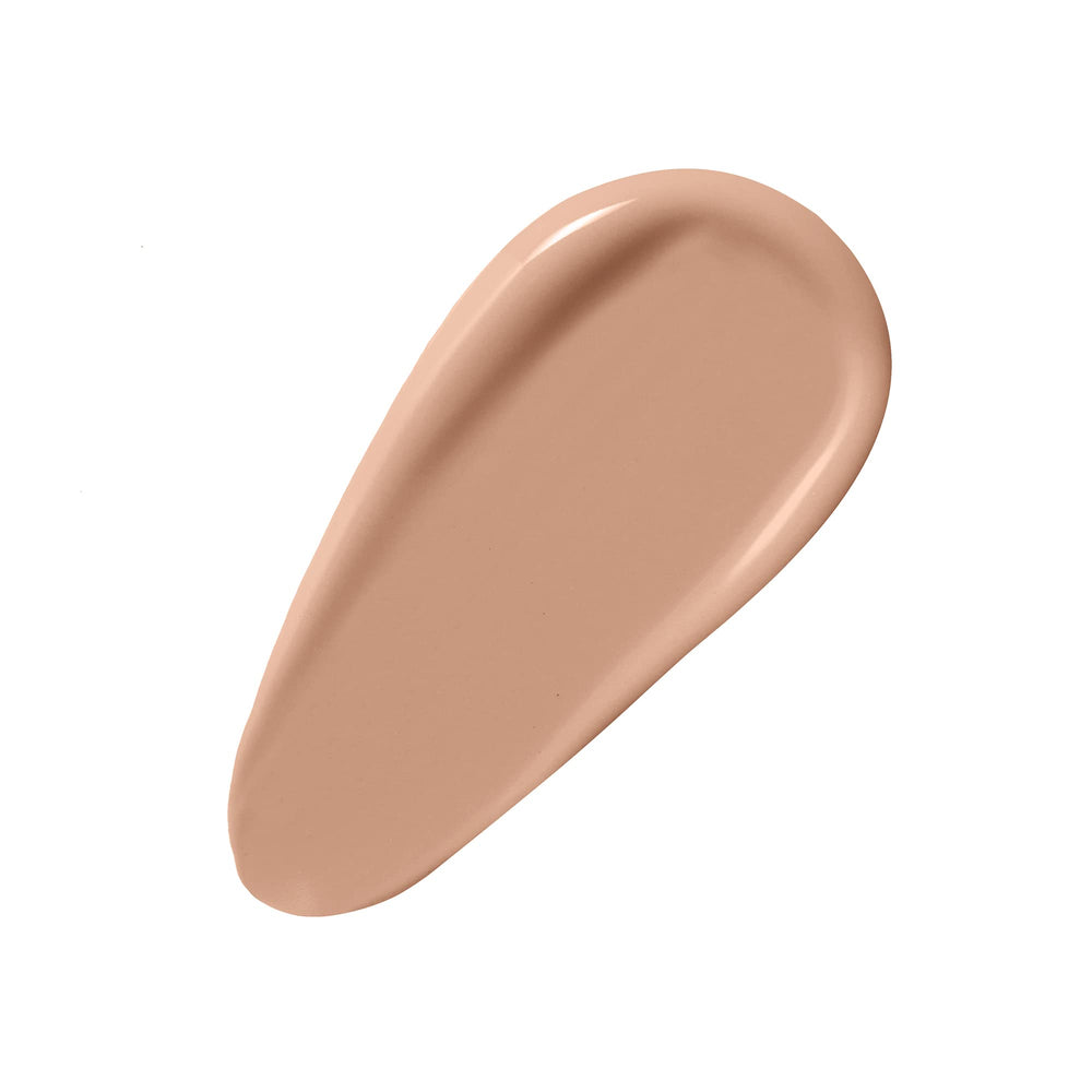No7 Protect and Perfect foundation blur close-up shows pores softened and smooth skin.