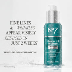 No7 Protect & Perfect serum applied on hand demonstrates quick absorption and hydration.