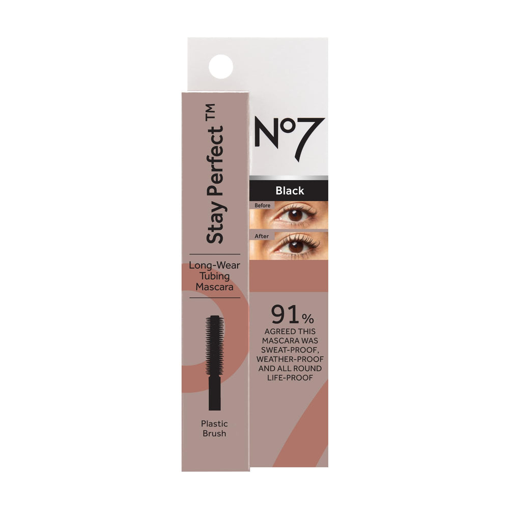 No7 Stay Perfect Mascara application tutorial showing easy use