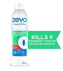 Indoor NOASR Zevo Roach Killer used in kitchen area