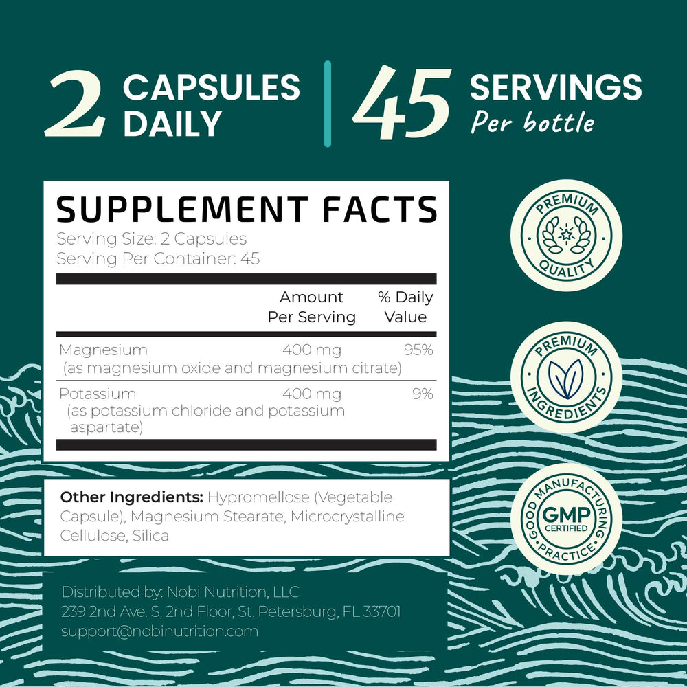 GMP quality seal on Nobi Nutrition packaging underscoring product safety and standards