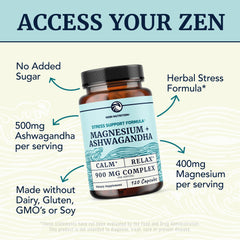 Nobi Nutrition Mg Citrate 400mg graphic emphasizing muscle relaxation support