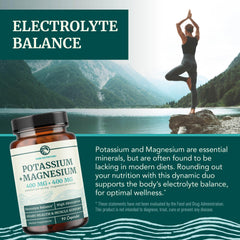 Nobi Nutrition ingredients label displaying potassium and magnesium compounds
