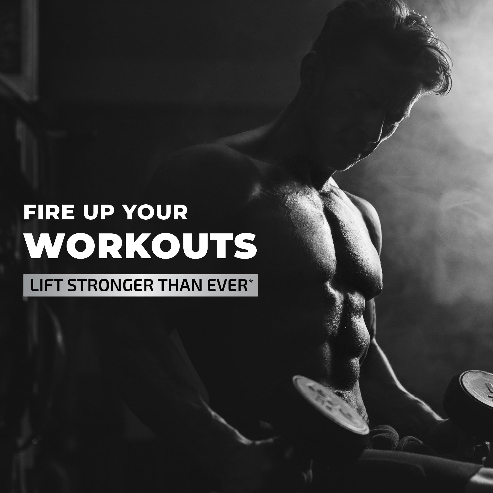 Nobi Nutrition Test Boost Max gym workout scene suggesting performance support