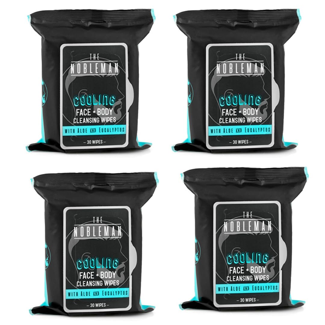 The Nobleman cooling wipes hero pack for quick refresh after workouts.
