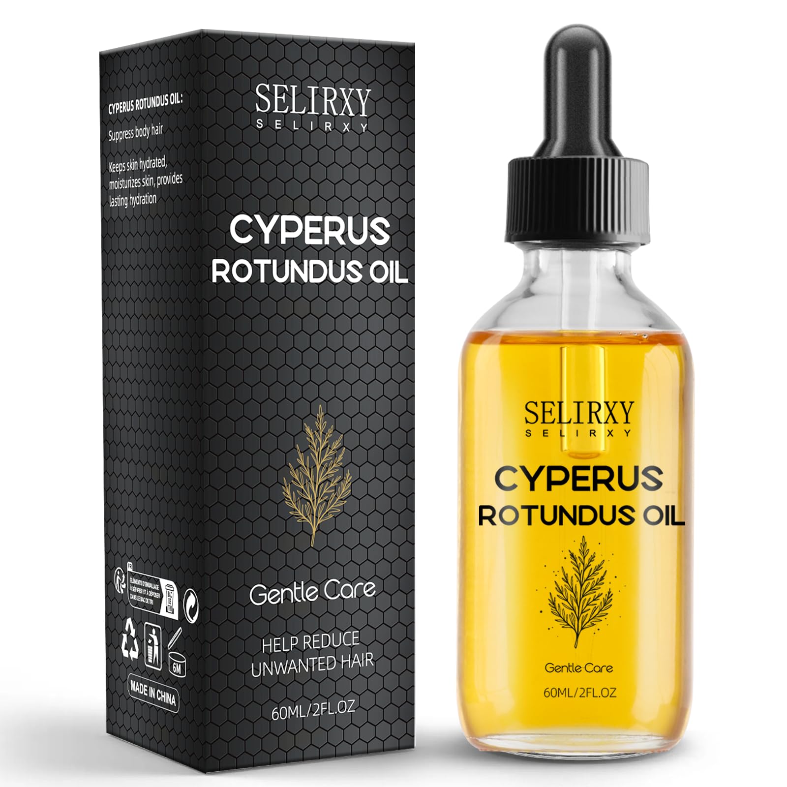 Nodfens Cyperus Rotundus Oil bottle for gradual hair regrowth reduction with regular use