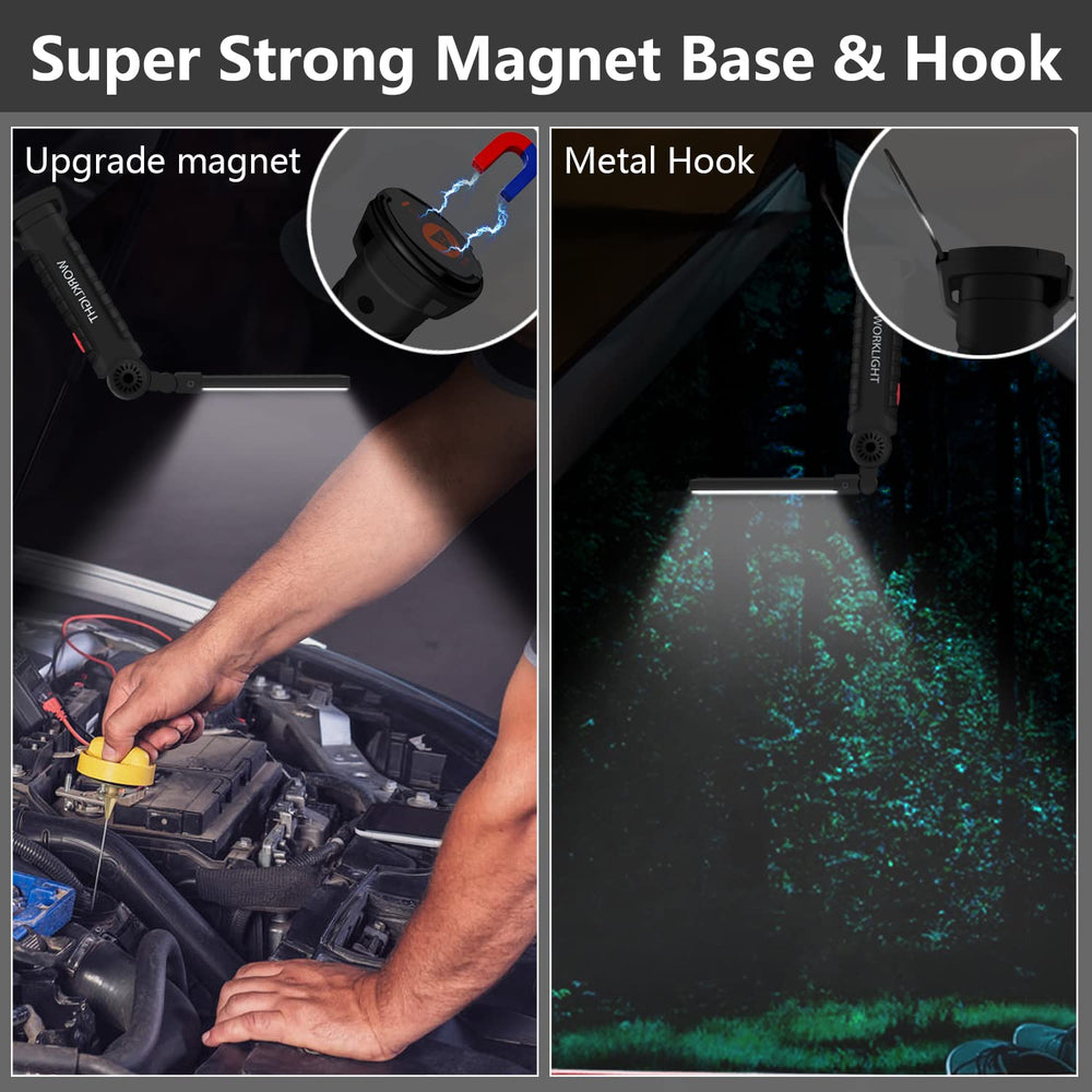 NODINIHU foldable inspection light saves space in tool bags.