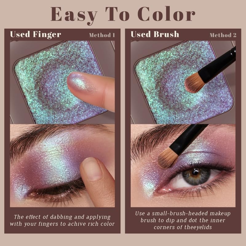 Noerrors built-in mirror and compact case enable on-the-go touch-ups.