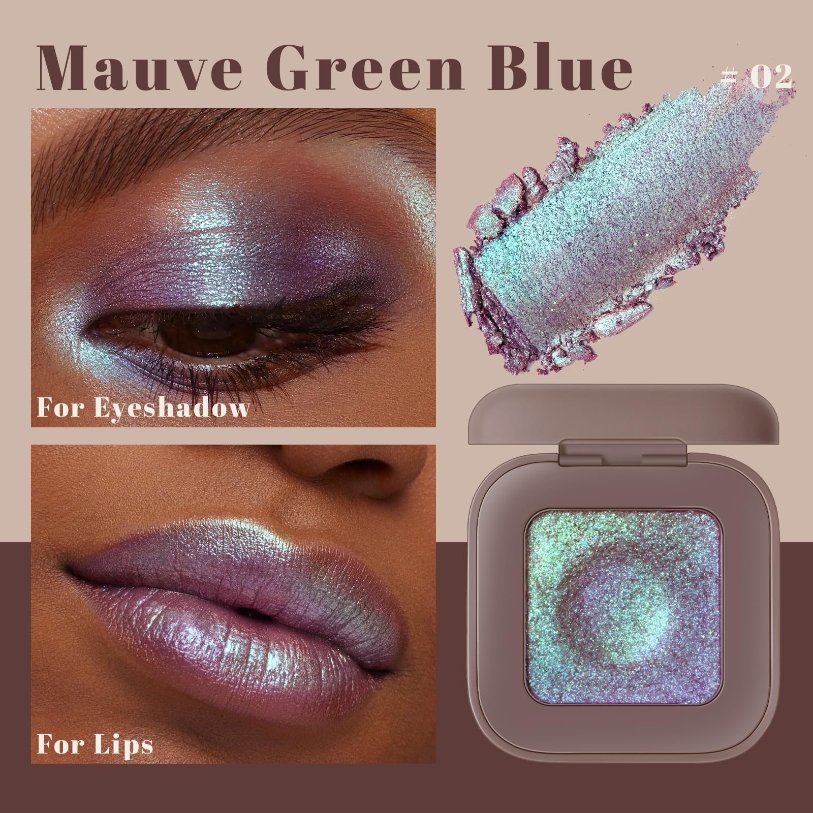 Noerrors creamy mousse texture glides on smoothly with minimal fallout for even color.