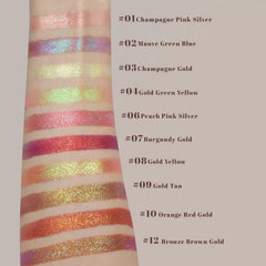Noerrors diamond glitter top layer delivers bold sparkle with buildable high-impact finish.