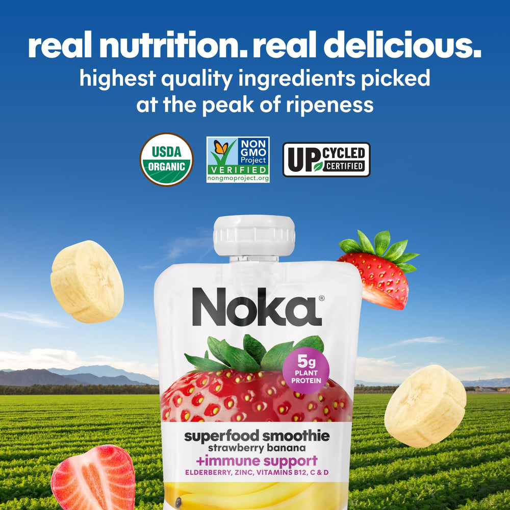 NOKA Refrigeration-Free Snack stays fresh without chilling.