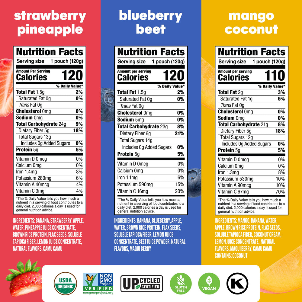 NOKA smoothie pouch Cherry Acai highlights plant-based, refreshing option for busy days