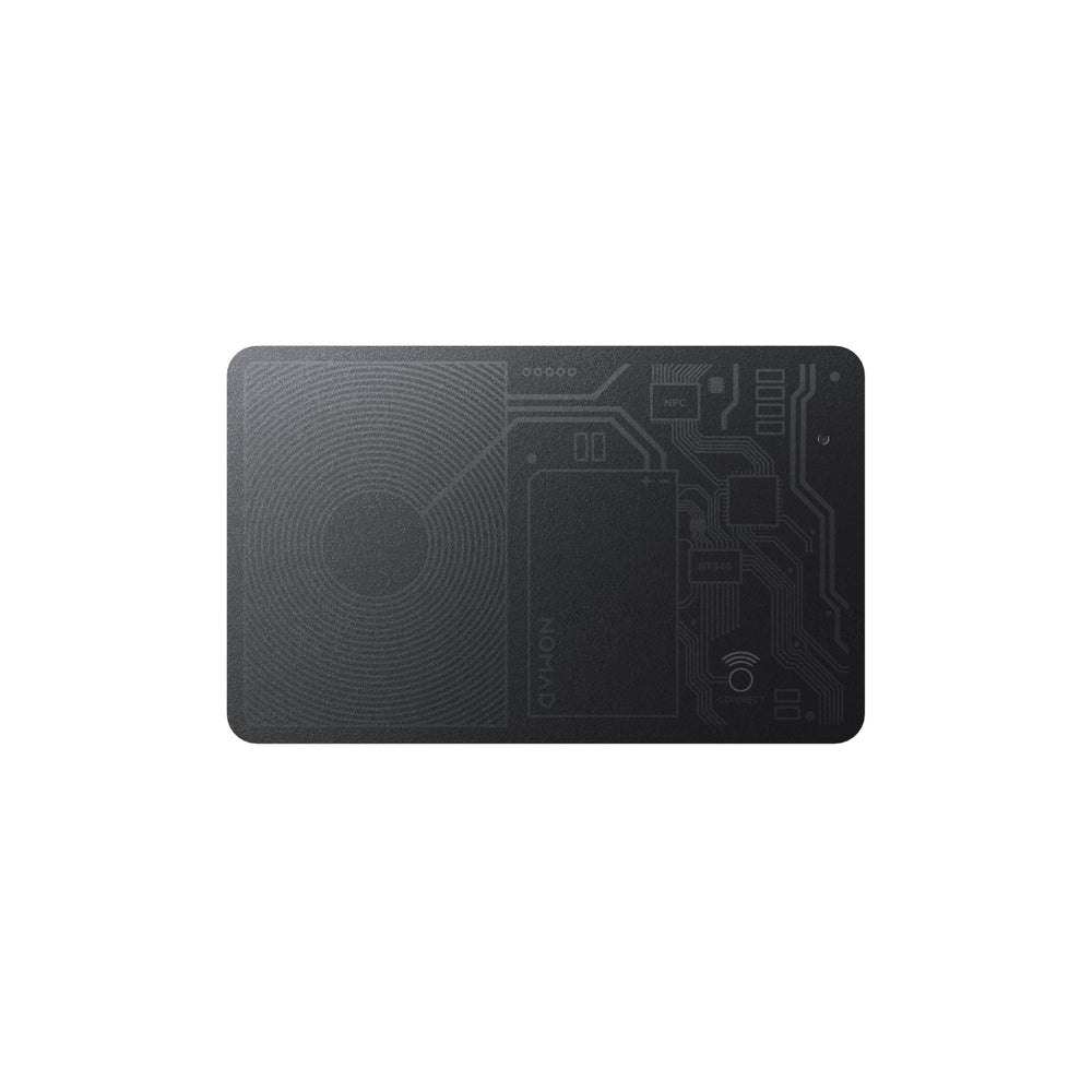 Nomad Tracking Card Air Carbide waterproof and dustproof for rugged use.