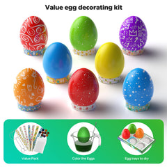 Nomeca egg stands provide stable support for precise decorating