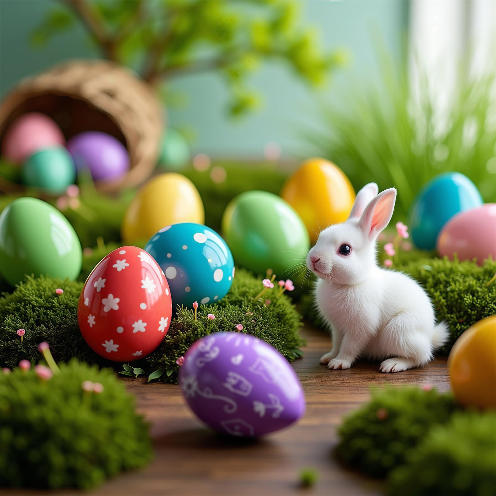 Nomeca Easter party decorating ideas for group egg decorating fun
