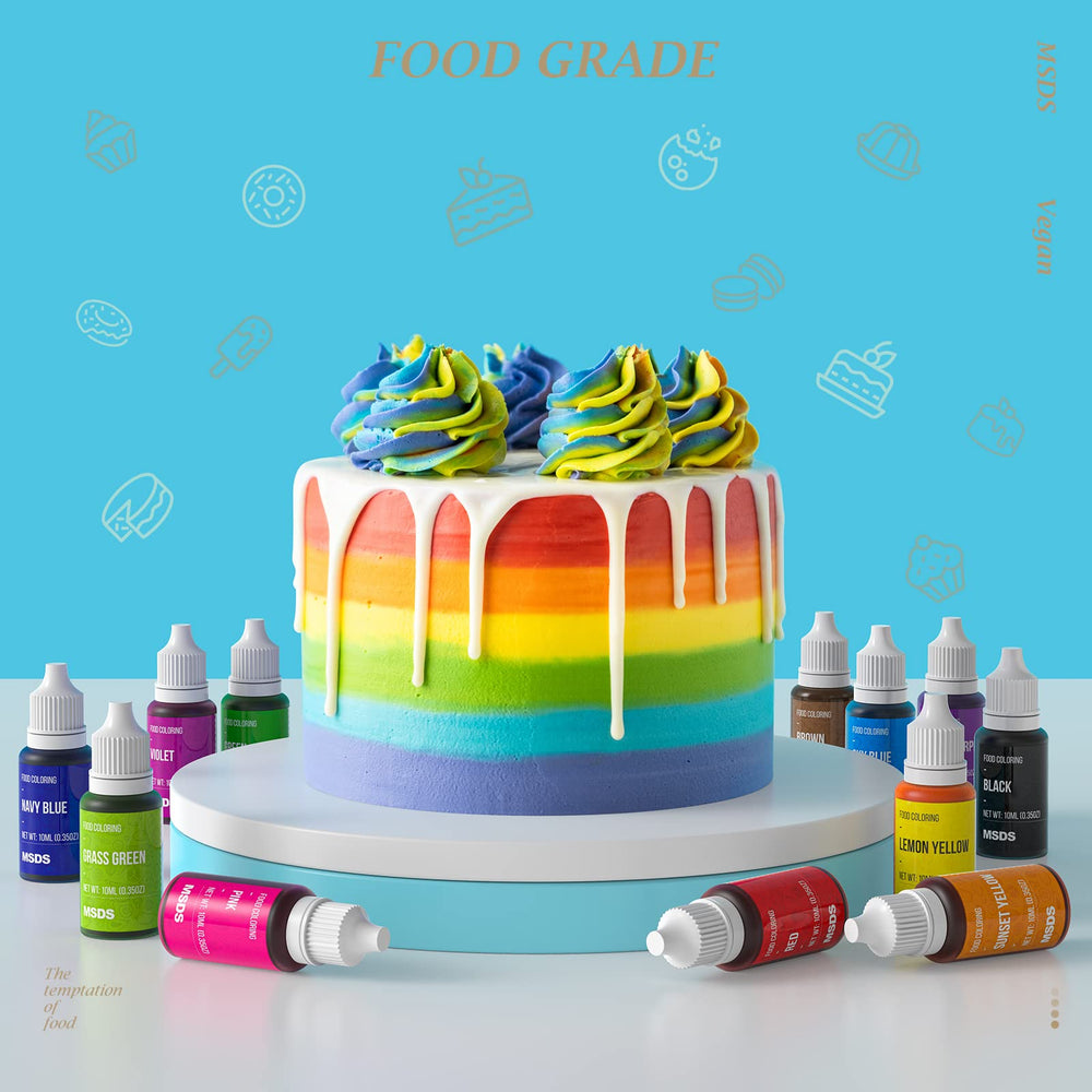 Nomeca slime color kit for vivid, kid-safe color experiments.