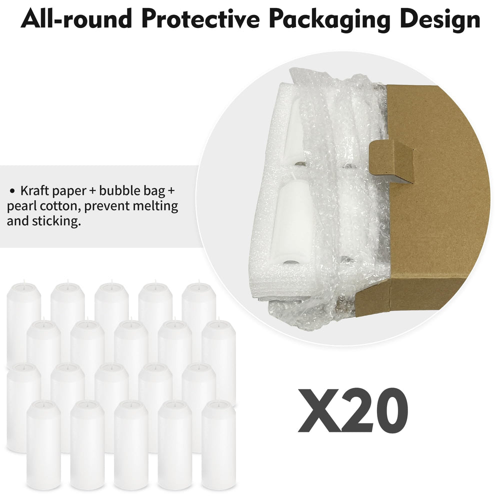 NOMFIX power outage and camping use, compact candle set for versatile lighting.