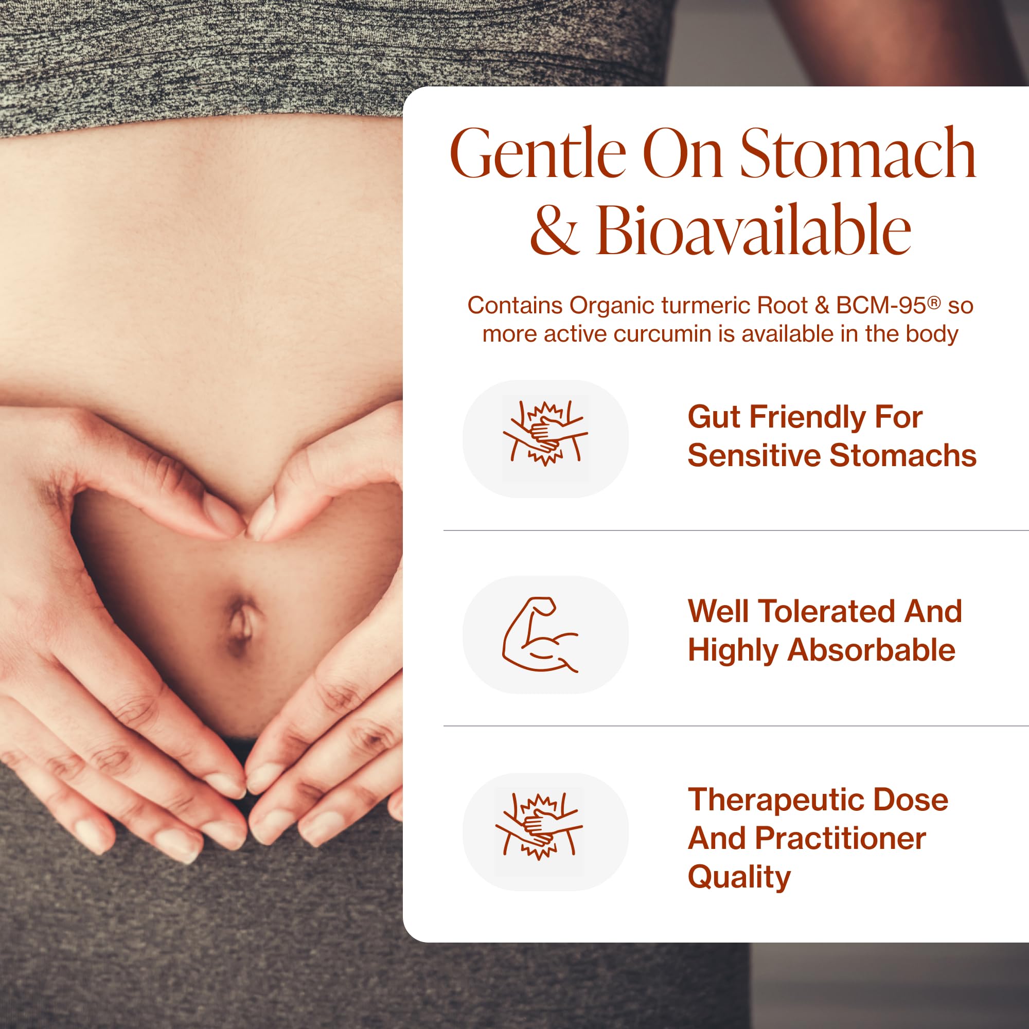 Non-GMO black pepper and turmeric roots on wood, natural ingredients aiding absorption.