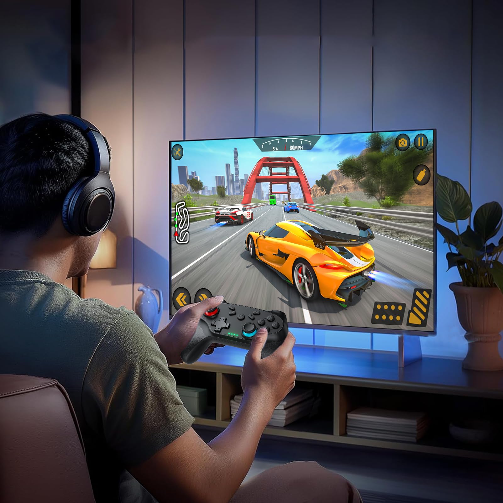 Nonbliep compatibility image showing Switch and PC support