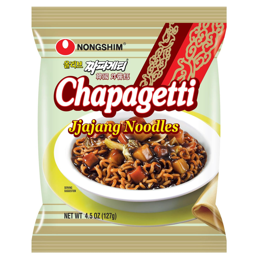 Nongshim Chapagetti packaged ramen ready for quick meals.
