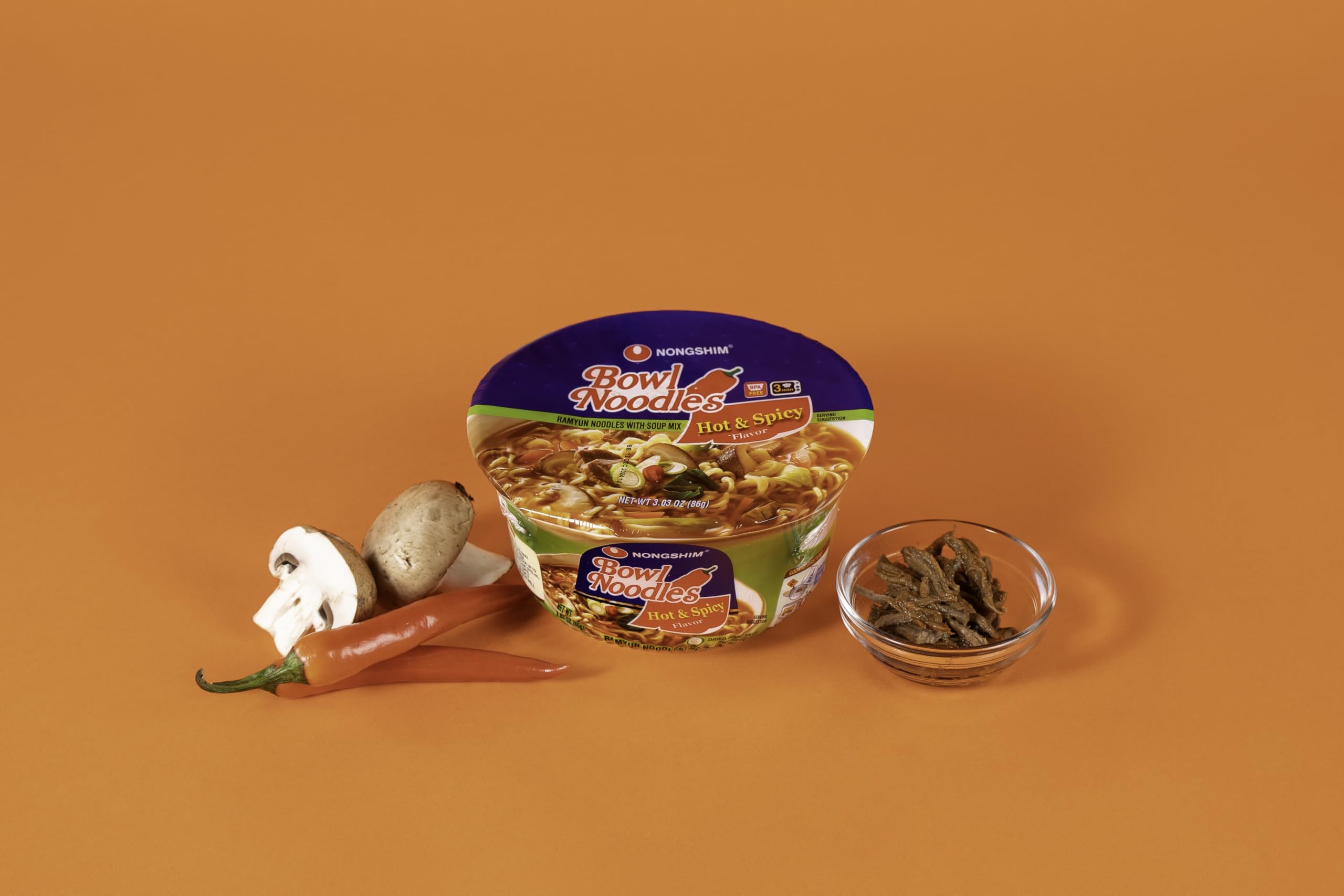 Nongshim gourmet broth flavor visual emphasizing rich taste notes