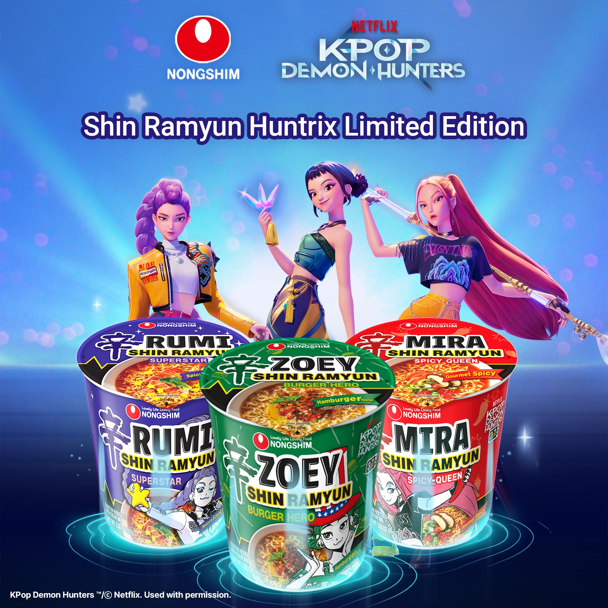 Desk-friendly lunch option with Shin Ramyun Burger Hero.