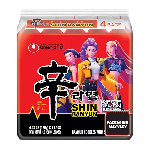 Nongshim Shin Ramyun eggs on top—rich, satisfying ramen topping option.