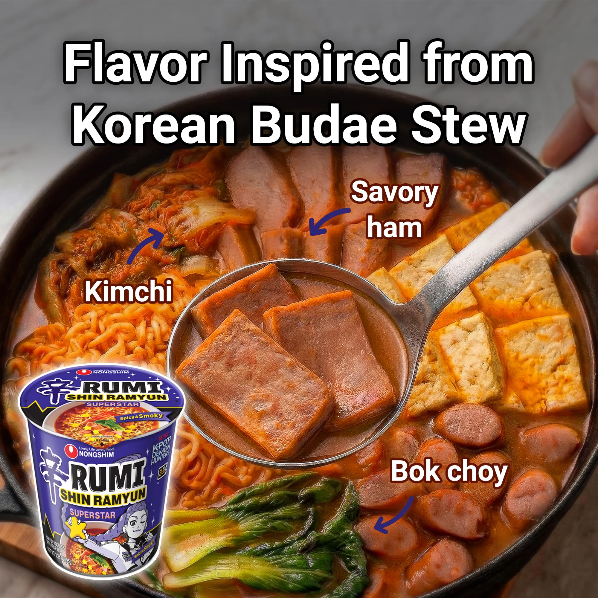 Nongshim Shin Ramyun Superstar microwave-ready cup enables mess-free, fast meals