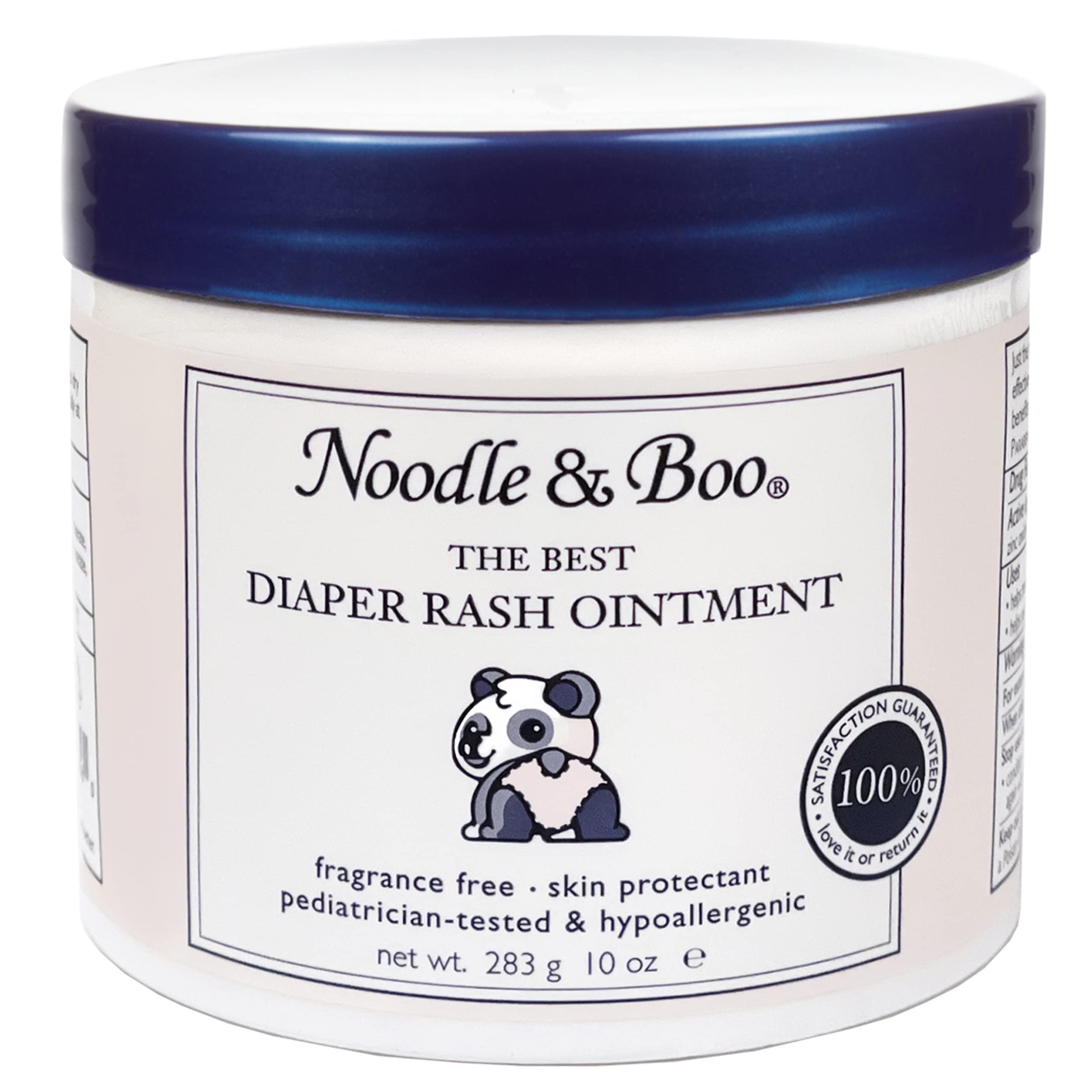 Noodle & Boo diaper rash ointment tube ready for everyday use.