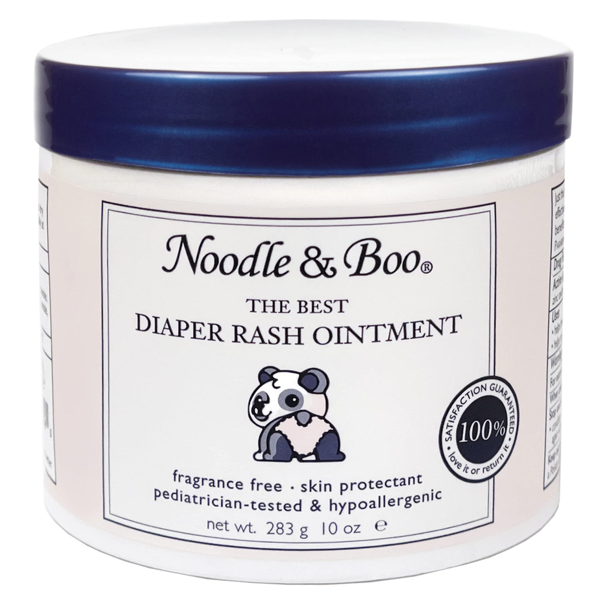 Noodle & Boo diaper rash ointment tube ready for everyday use.