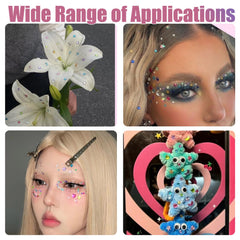 Nooepc face gems moons add radiant shading for eye-catching looks.