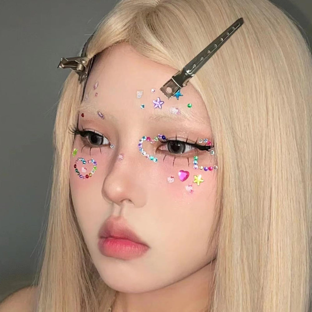 Nooepc makeup stickers ideal for parties and concerts.