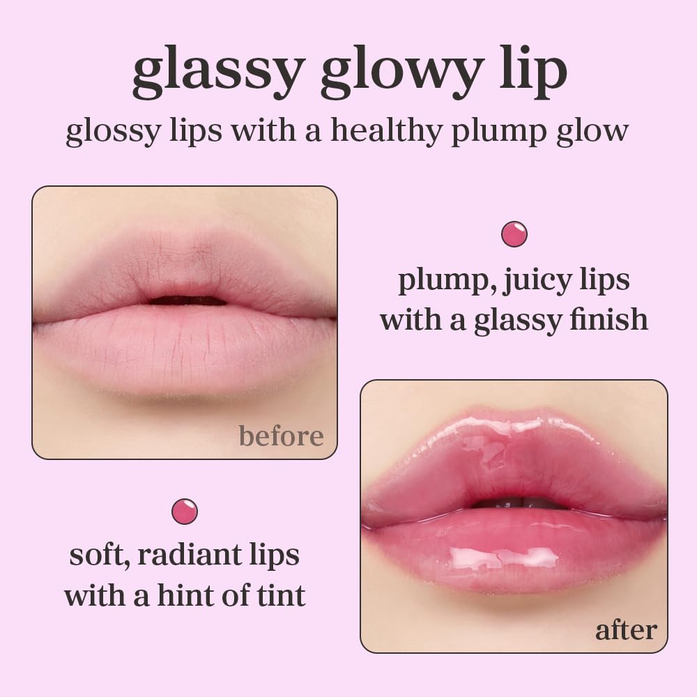 NOONI Lip Oil applies smoothly with a light, comfortable glide on lips.