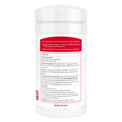Nootie medicated wipes pack shot showing 70 count for multi-pet use.