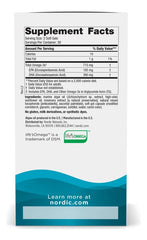 Nordic Naturals Algae Omega label highlights vegan certification