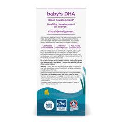 Nordic Naturals Baby’s DHA Arctic cod origin highlights purity and clean omega-3.