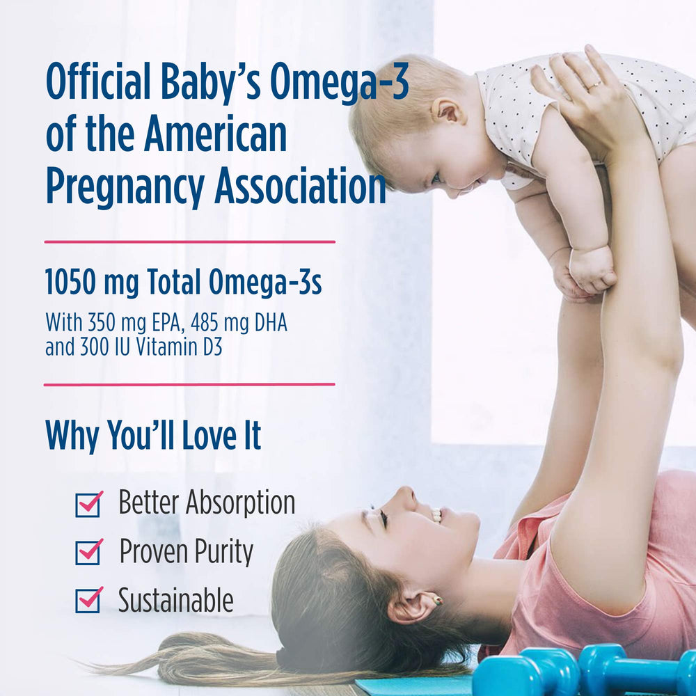 Nordic Naturals Baby’s DHA packaging showcases sustainability and trusted formulation.