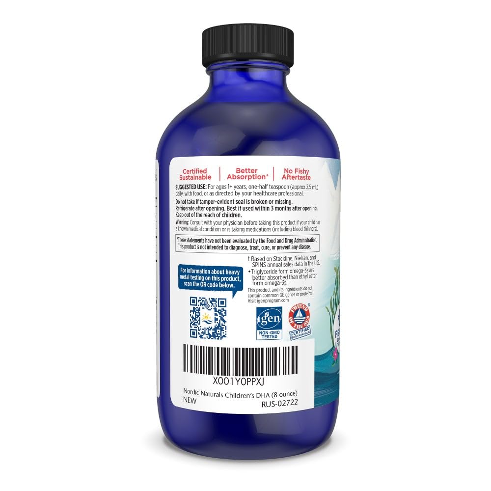 Nordic Naturals 96-servings bottle supports consistent kid-friendly omega-3 supplementation.