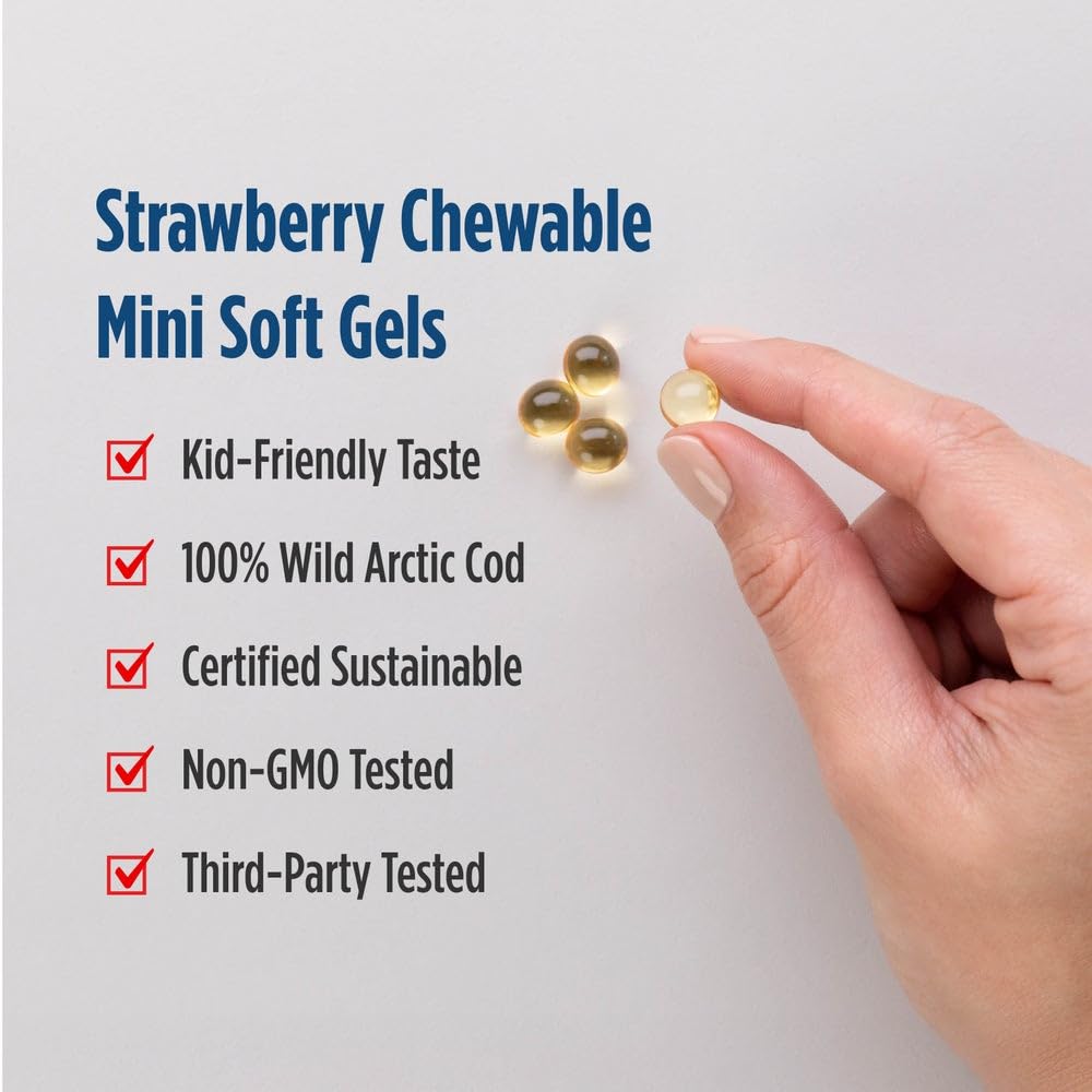 Nordic Naturals Children’s DHA label highlights Arctic cod source